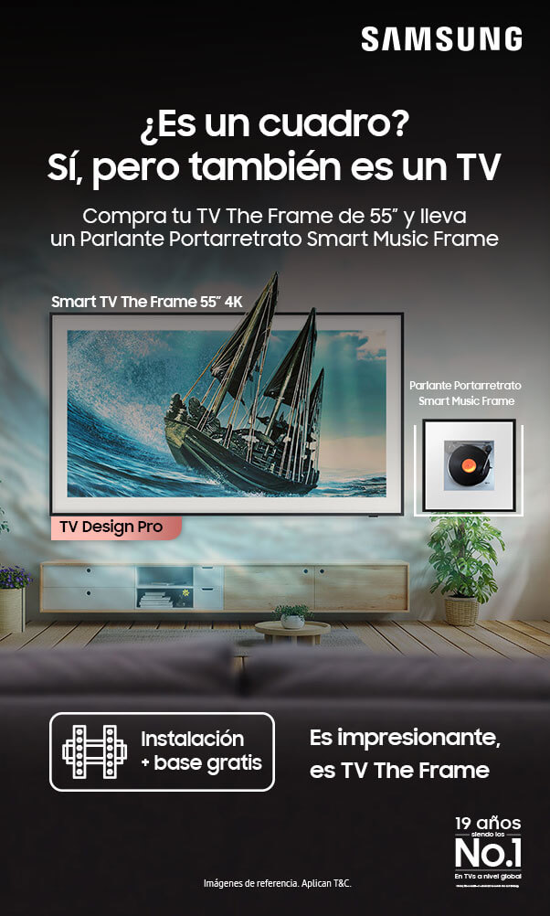 Más que un televisor o una obra de arte, es un The Frame