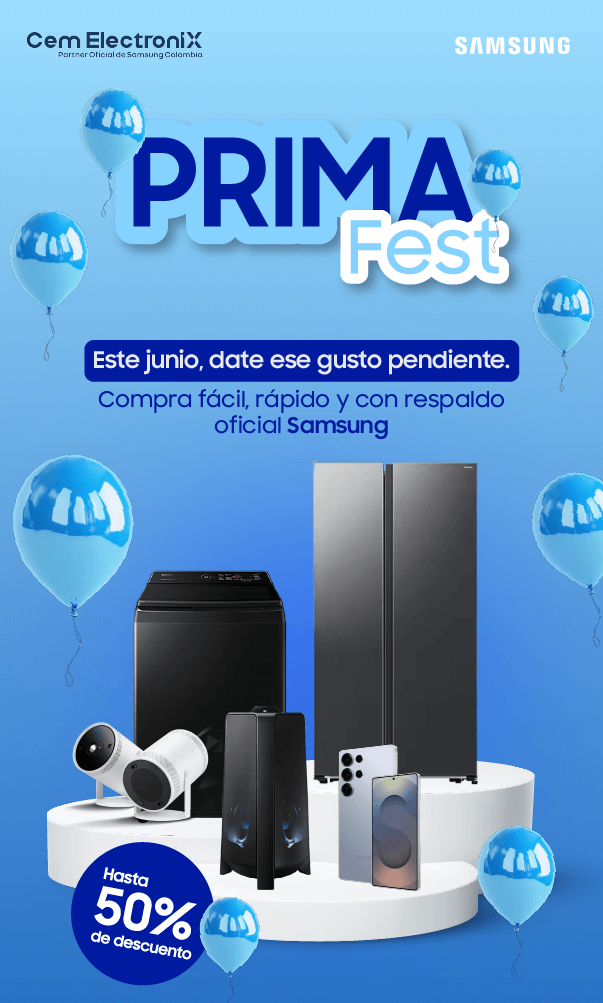 Prima Fest en Cem electronix, aprovecha tu prima y compra lo que te mereces.