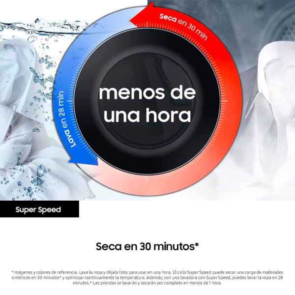 Secadora con MultiSteam 22 Kg – PLata - Imagen 7