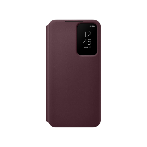 CLEAR VIEW COVER S22  PURPLE - Imagen 6