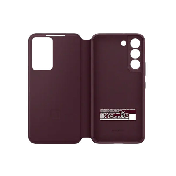CLEAR VIEW COVER S22  PURPLE - Imagen 2