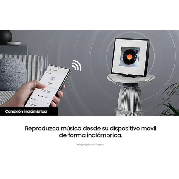 Parlante Porta Retrato Smart The Music Frame + Marco Blanco - Imagen 3