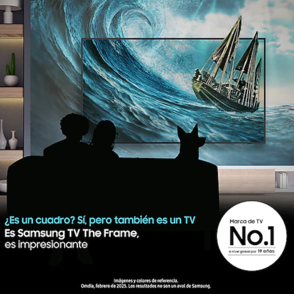 Televisor The Frame 55 Pulgadas 4K LS03F (2025)  + Marco + Parlante The Music Frame - Imagen 5