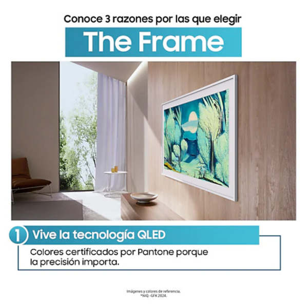 Televisor The Frame 55 Pulgadas 4K LS03F (2025)  + Marco + Parlante The Music Frame - Imagen 4