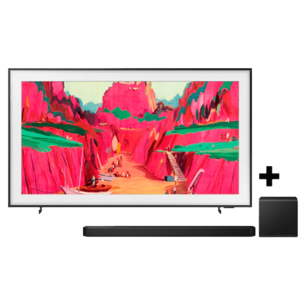 Televisor Smart 75" The Frame Pro 4K (2025) + Barra de Sonido HW-QS700F/ZL