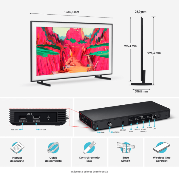 Televisor Smart 75" The Frame Pro 4K (2025) + Barra de Sonido HW-QS700F/ZL - Imagen 9