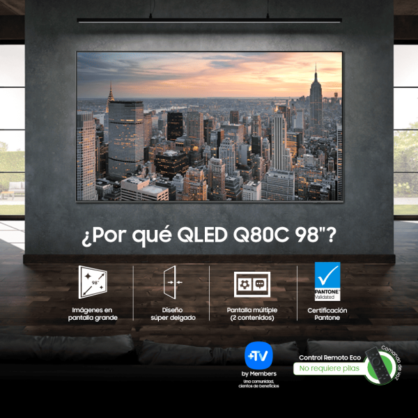 Combo TV QLED 4k 98″ + Barra de Sonido - Imagen 4