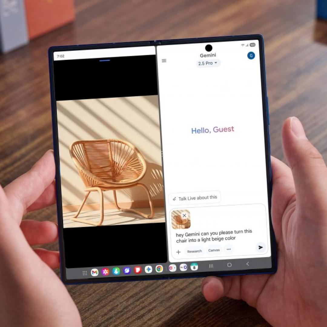 Galaxy Z Fold7 multitarea