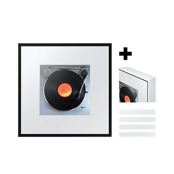 Parlante Porta Retrato Smart The Music Frame + Marco Blanco