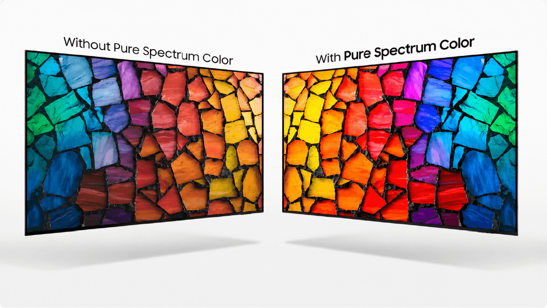 Samsung Micro RGB — subpíxeles RGB independientes para máxima precisión cromática y contraste