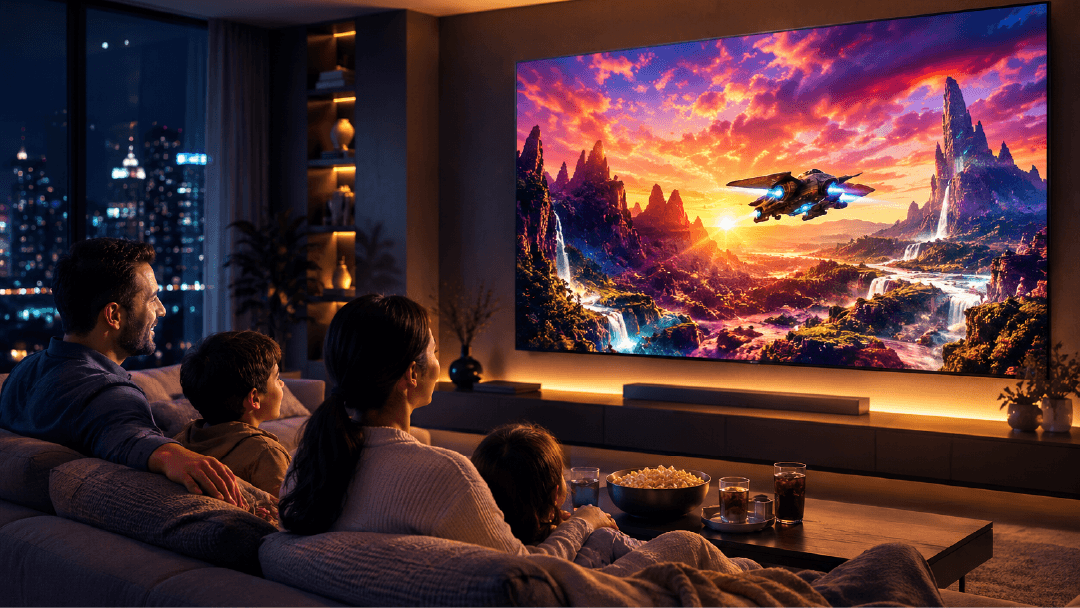 Experiencia Samsung Vision AI — cine en casa, deportes y gaming con IA en tiempo real