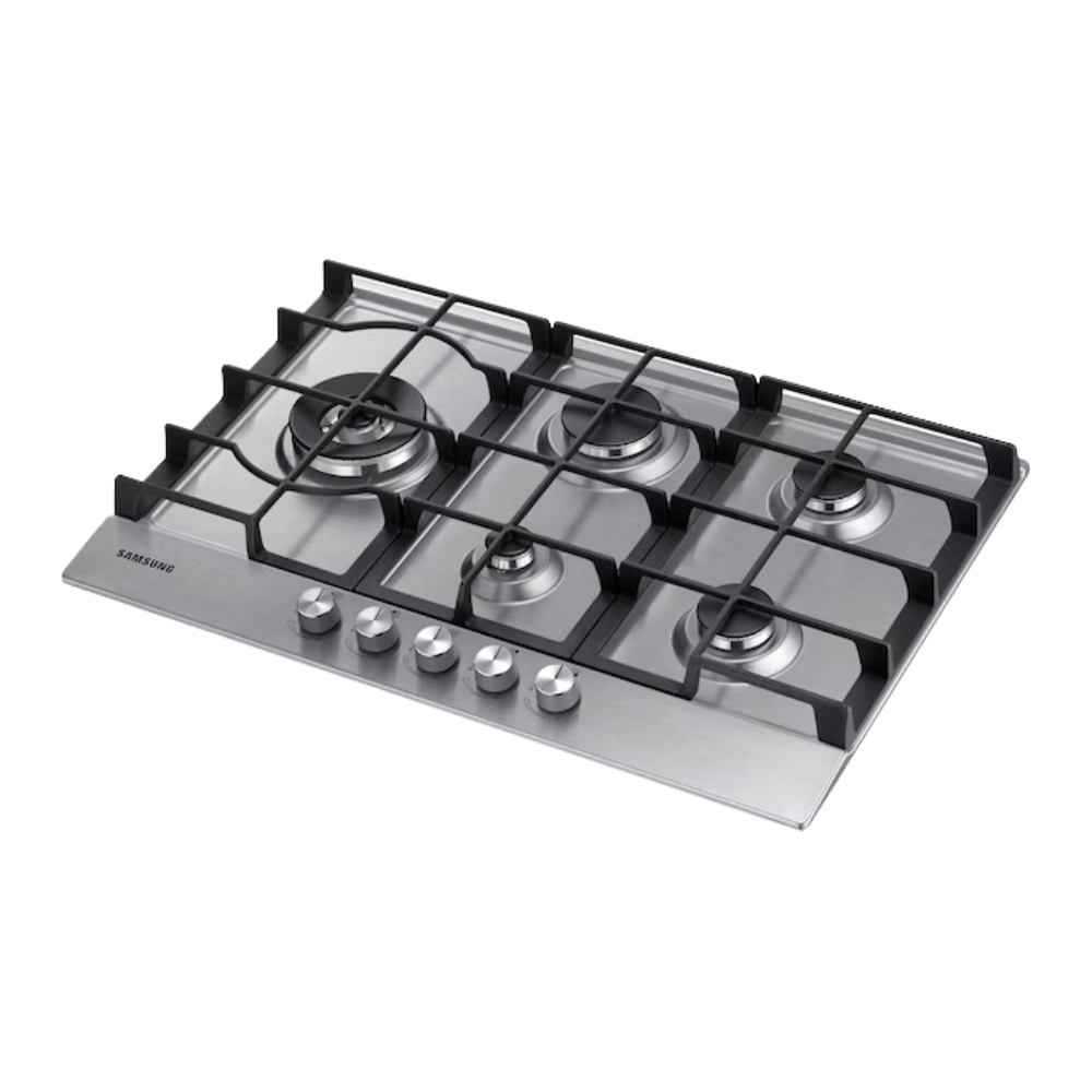 Estufa de empotrar a gas 5 puestos en acero inoxidable - Imagen 6