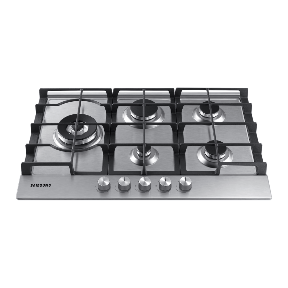 Estufa de empotrar a gas 5 puestos en acero inoxidable - Imagen 5