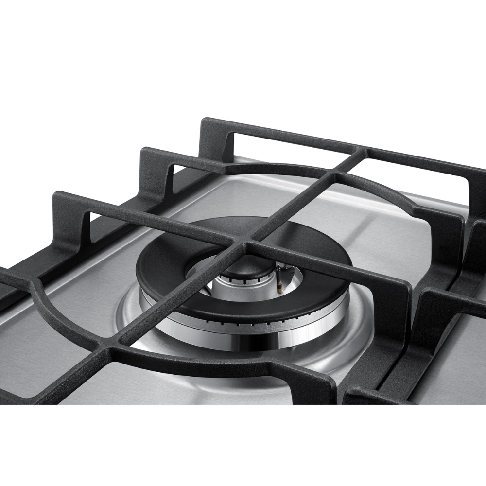 Estufa de empotrar a gas 5 puestos en acero inoxidable - Imagen 3