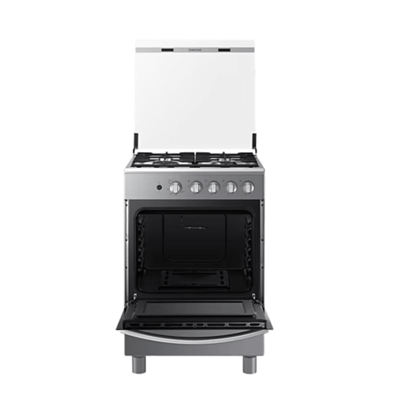 ESTUFA A GAS 4 PUESTOS CON HORNO DE 70L GRIS - Imagen 5