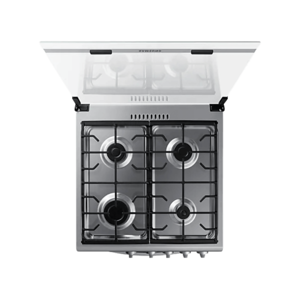 ESTUFA A GAS 4 PUESTOS CON HORNO DE 70L GRIS - Imagen 3