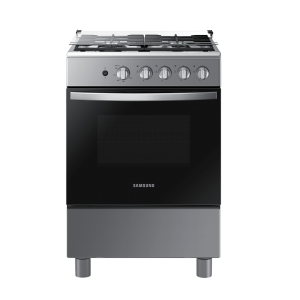 ESTUFA A GAS 4 PUESTOS CON HORNO DE 70L GRIS