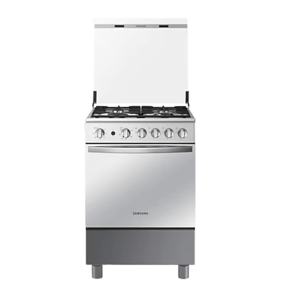 ESTUFA A GAS 4 PUESTOS CON HORNO Y TOSTADOR GRIS - Imagen 2