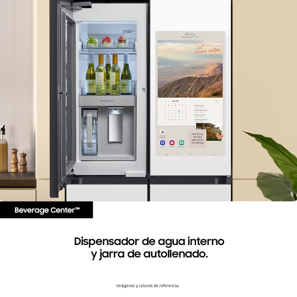 Nevecón Samsung 809L French Door Family Hub BESPOKE - Imagen 5