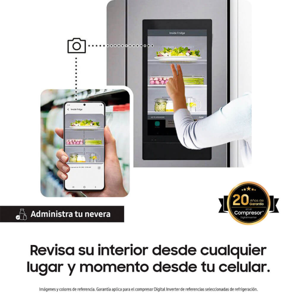 Nevecon Side by Side Family Hub 758 L - Imagen 8