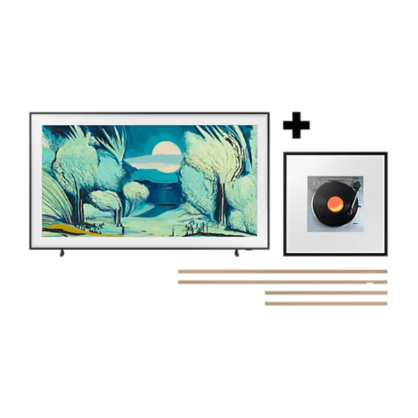 Televisor The Frame 55 Pulgadas 4K LS03F (2025)  + Marco + Parlante The Music Frame