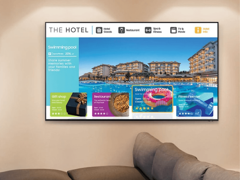 Televisores hoteleros Samsung CEM Electronix