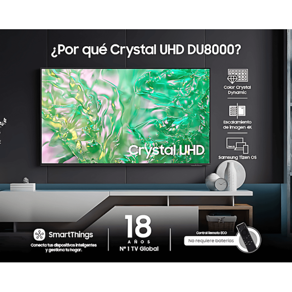 TELEVISOR DU8000 CRYSTAL UHD 4K 50 PULGADAS(2024) - Imagen 13